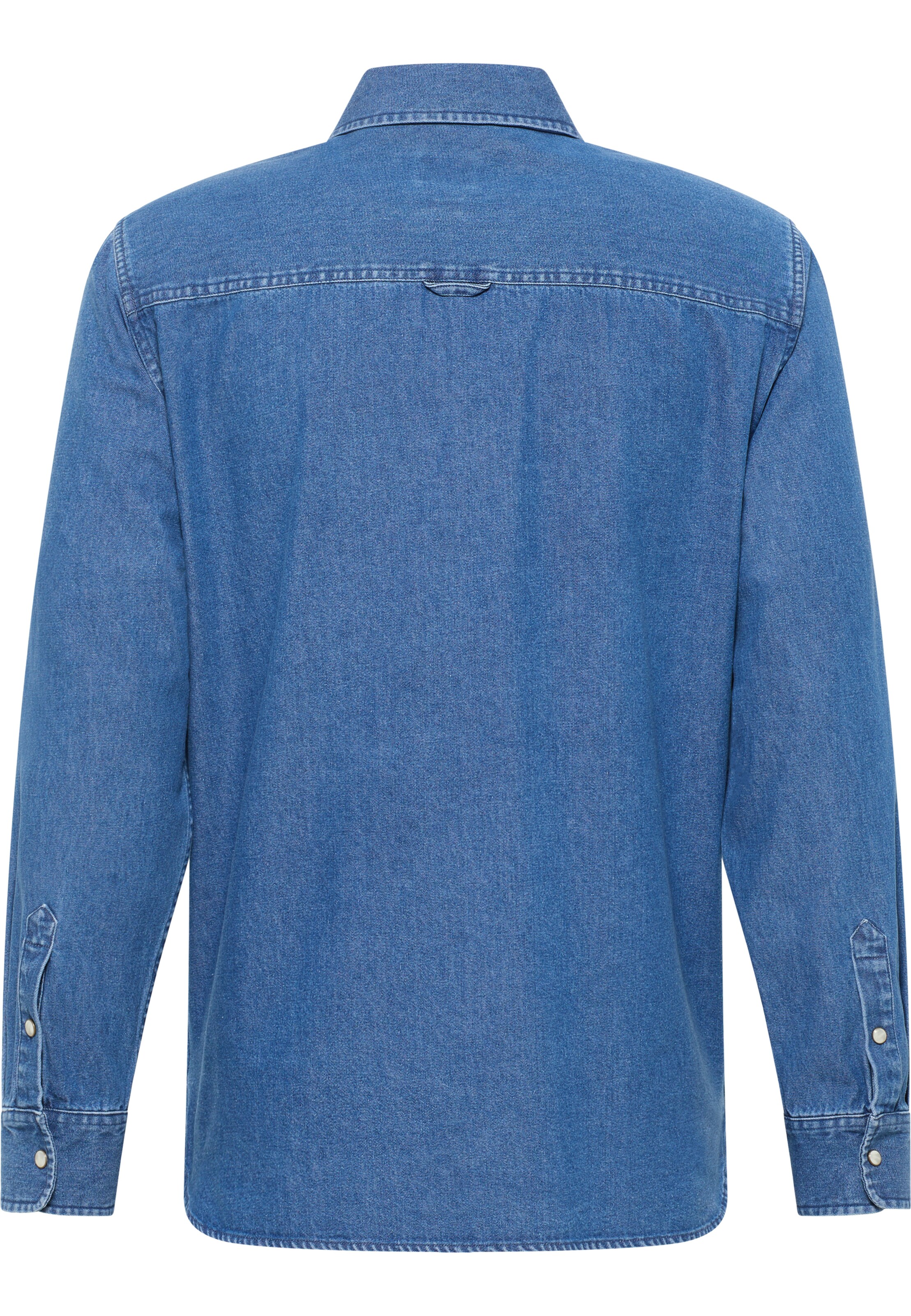 MUSTANG Comfort Fit Hemd in Blau