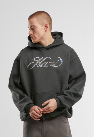 Sweat-shirt 'Icy Chrome' Karl Kani en noir : devant