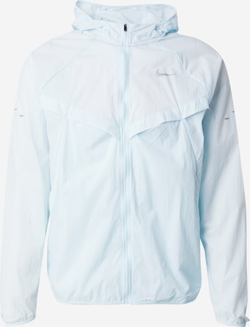 Geacă sport 'M NK DF UV STRIDE' de la NIKE pe albastru: față
