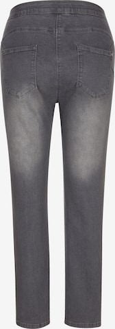 MIAMODA Regular PushUp-Jeggings in Grau