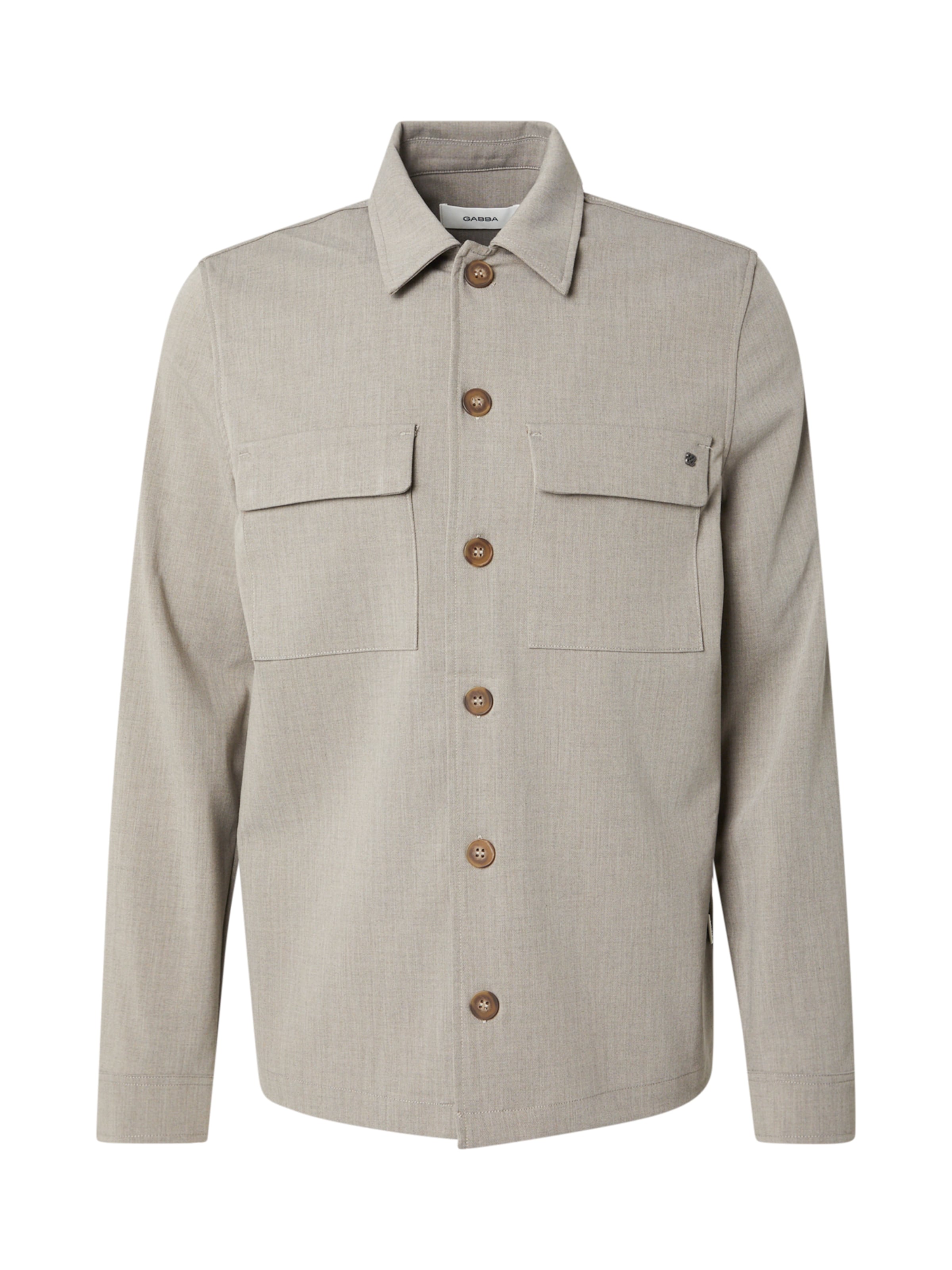 GABBA Tussenjas in Beige: voorkant