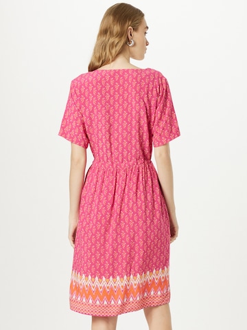 Cream Summer Dress 'Vimma' in Pink