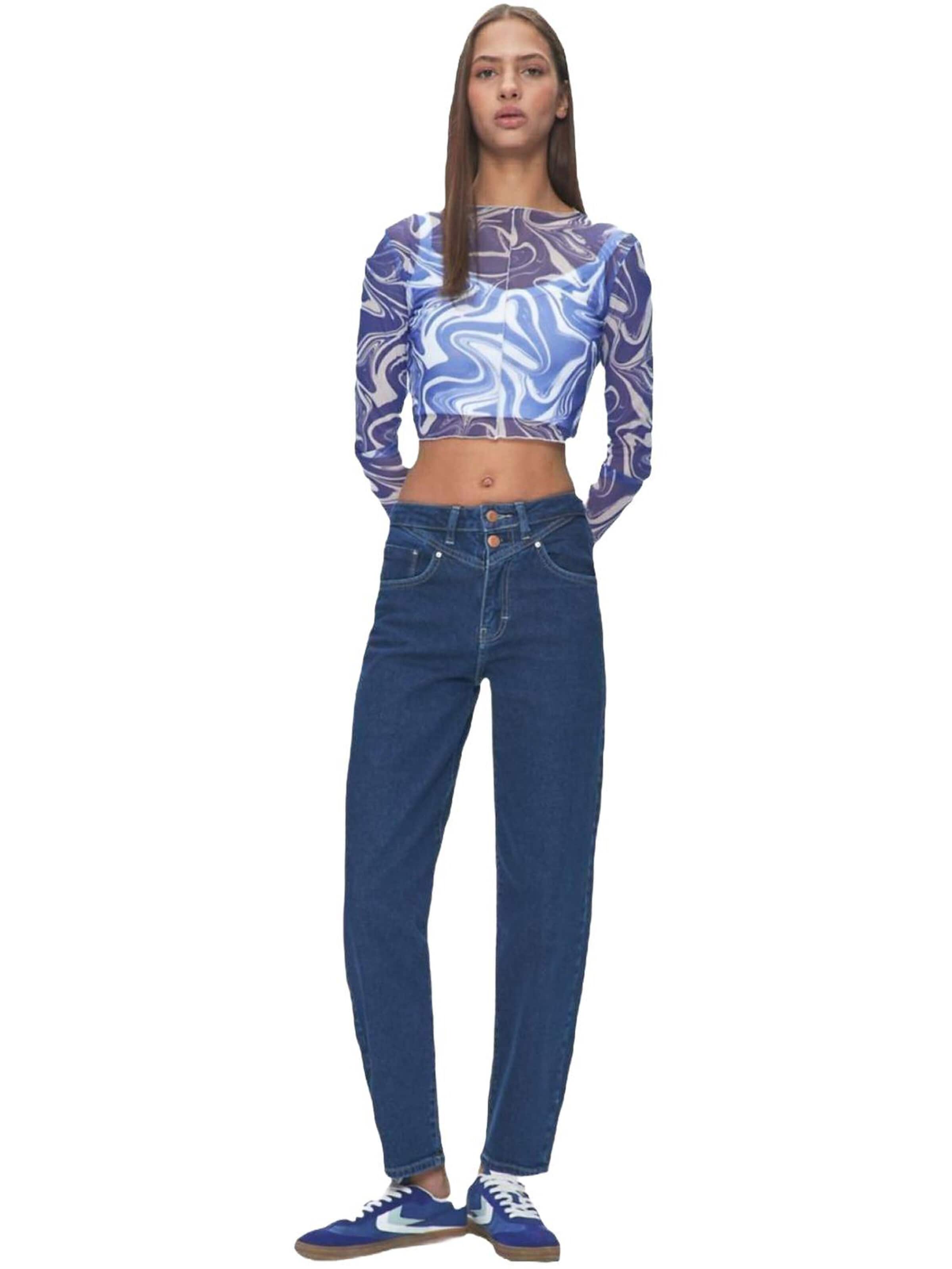 Wide leg Jeans 'LTB Jeans Damen Rosalia Mid Waist Ballonjeans' di LTB Jeans in blu