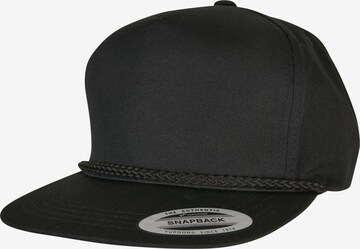 Flexfit - Gorra en negro: frente