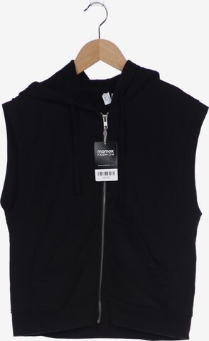 & Other Stories Sweatshirt & Zip-Up Hoodie in XS in Black: front