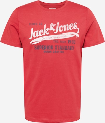 JACK & JONES Shirt 'BILL' in Red: front