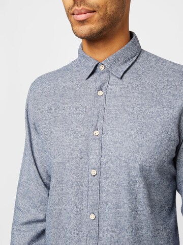 ESPRIT Regular fit Button Up Shirt in Blue