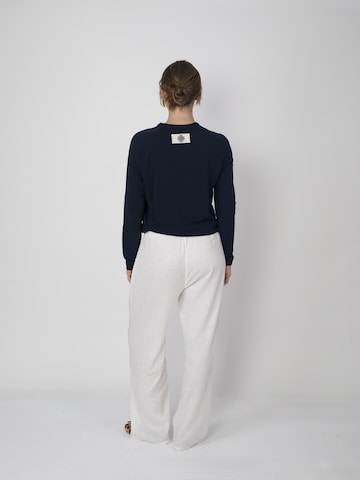 Maglietta 'Cotton Piqué Long Sleeve Shirt' di SHAMBLES in blu