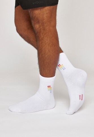 SNOCKS Athletic Socks in White