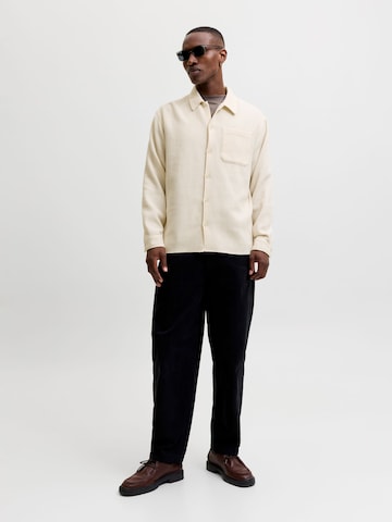 Comfort fit Camicia di JACK & JONES in beige