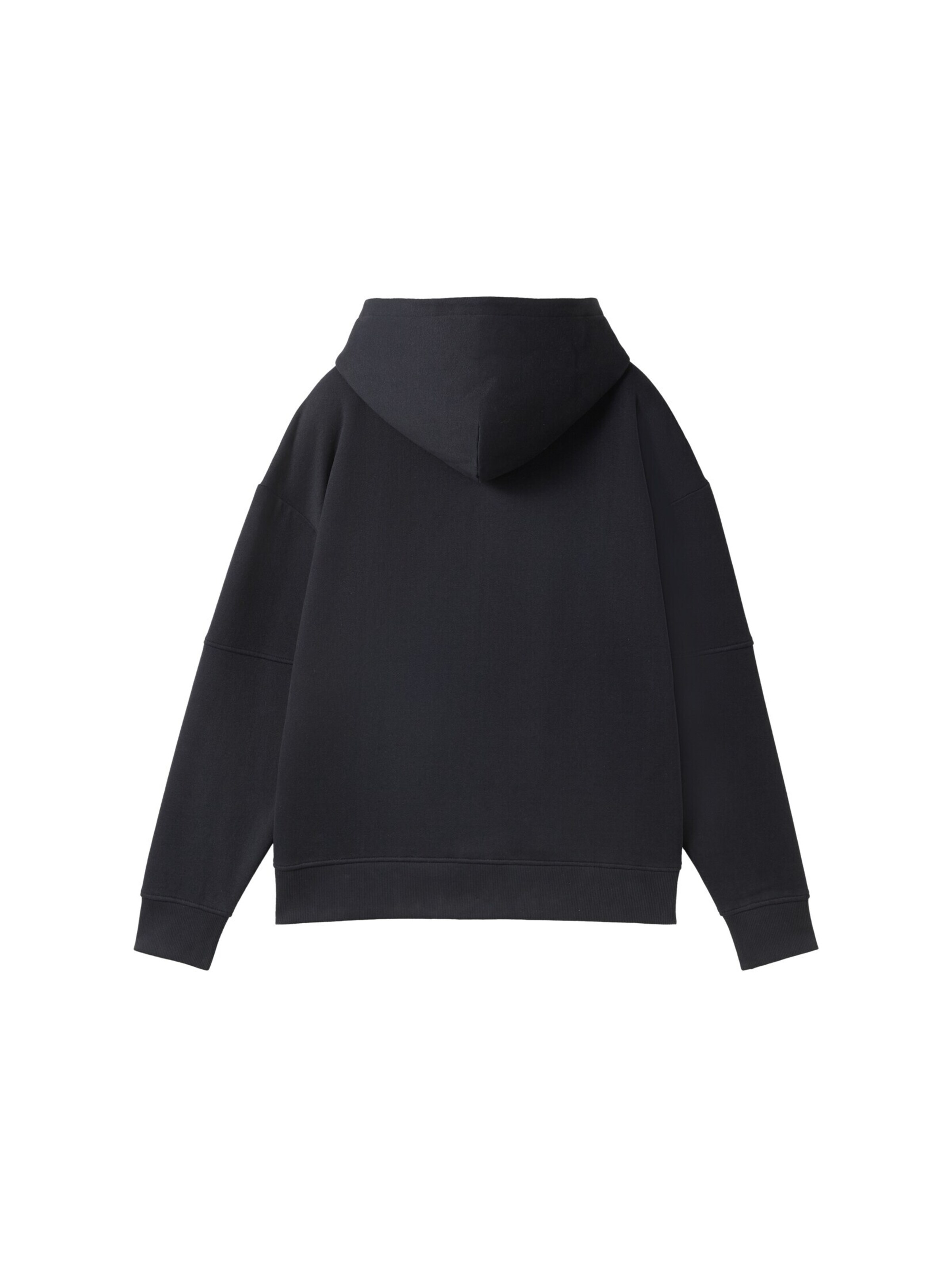 Veste de survêtement TOM TAILOR en noir