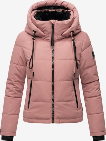 NAVAHOO Зимняя куртка 'Mit Liebe XIV' в Ярко-розовый