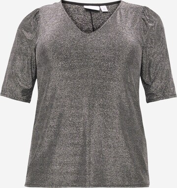EVOKED Majica | srebrna barva: sprednja stran