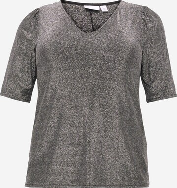 EVOKED T-shirt i silver: framsida