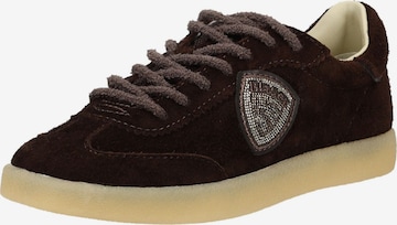 Blauer.USA Sneakers laag in Bruin: voorkant