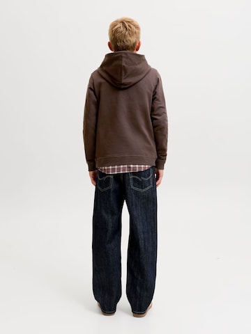 Bluză de molton 'JORNorrebro' de la Jack & Jones Junior pe maro
