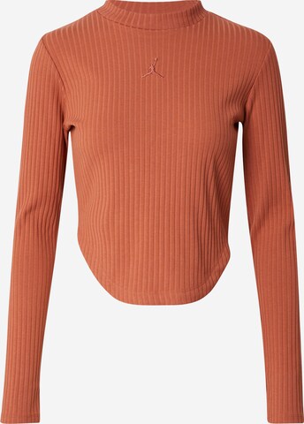 Jordan Shirt in Oranje: voorkant