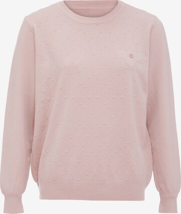 Pull-over LUREA en rose : devant