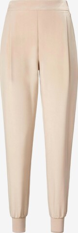 Laura Biagiotti Roma Tapered Pants in Beige: front