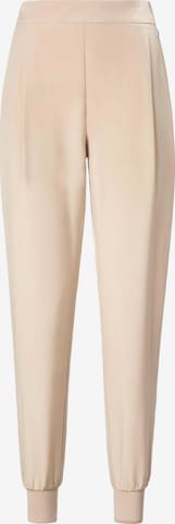 Laura Biagiotti Roma Tapered Broek in Beige: voorkant