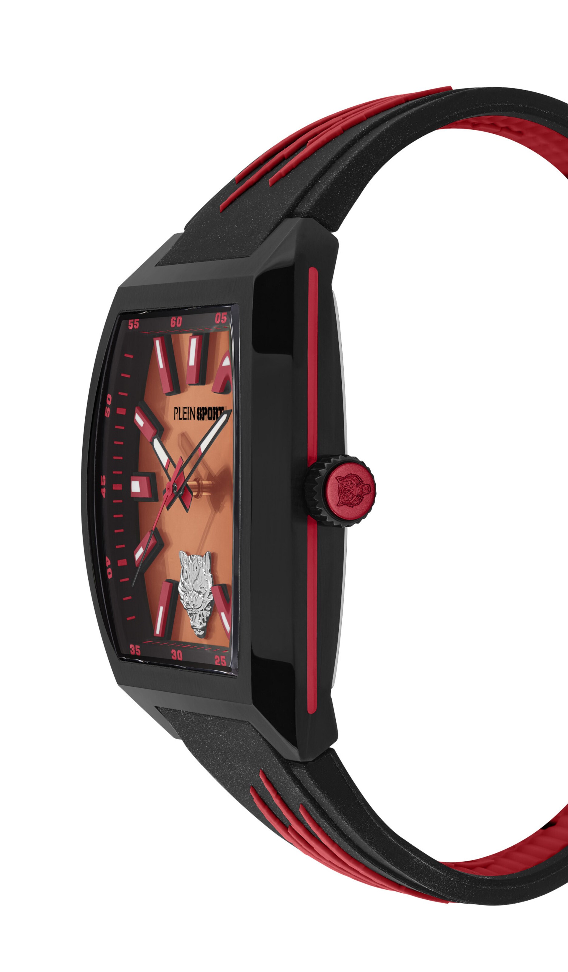 Plein Sport Analog Watch 'Gaze' in Red