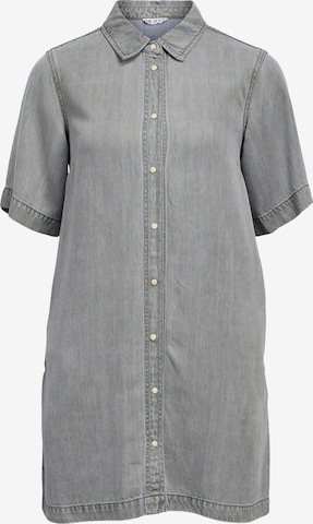 OBJECT Dolga srajca 'OBJFRAME' | siva barva: sprednja stran