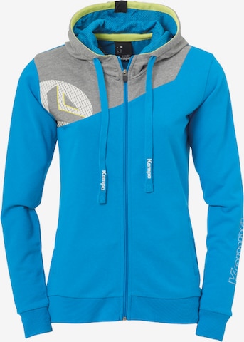 UHLSPORT Athletic Jacket in Blue: front