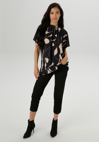 Aniston SELECTED Bluse in Schwarz