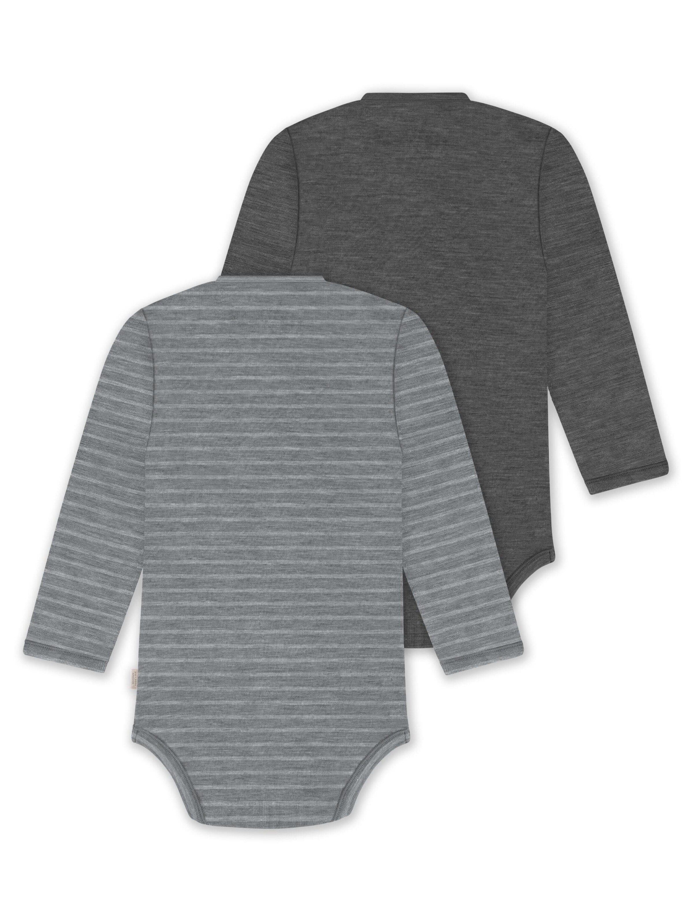 normani Strampler/Body 'Kaitaia' in Grau