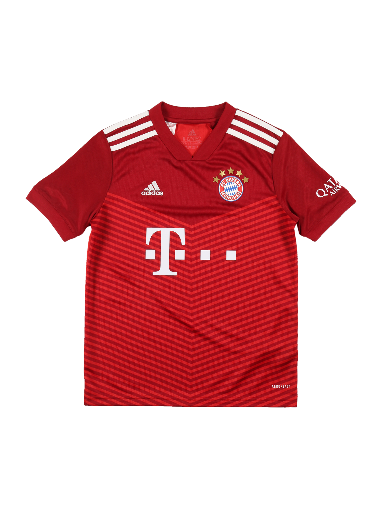 Młodzież (140-176 cm) J3j4s ADIDAS PERFORMANCE Koszulka funkcyjna FC Bayern 21/22 w kolorze Czerwonym 