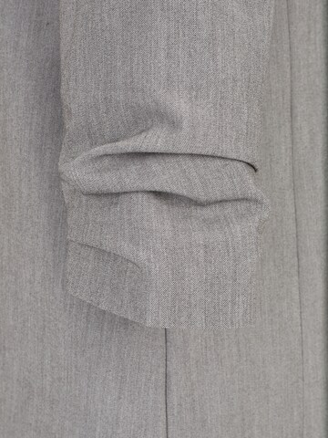 Pieces Tall Blazer 'PCBOSELLA' in Grey