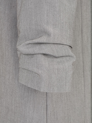 Pieces Tall Blazer 'PCBOSELLA' in Grey