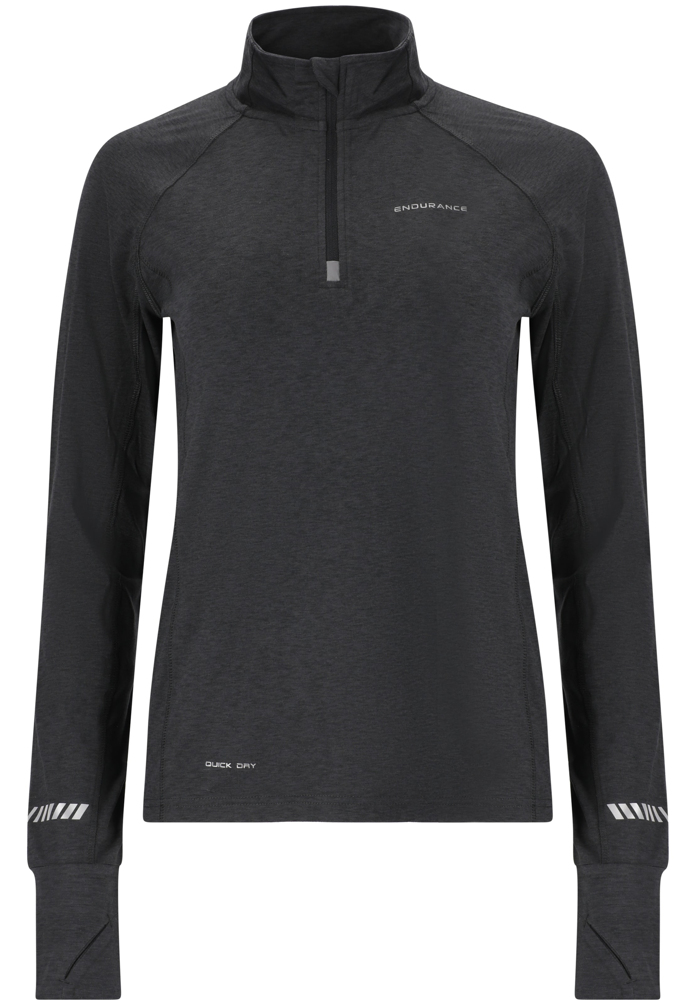 Maglia funzionale 'Canna' di ENDURANCE in nero: frontale