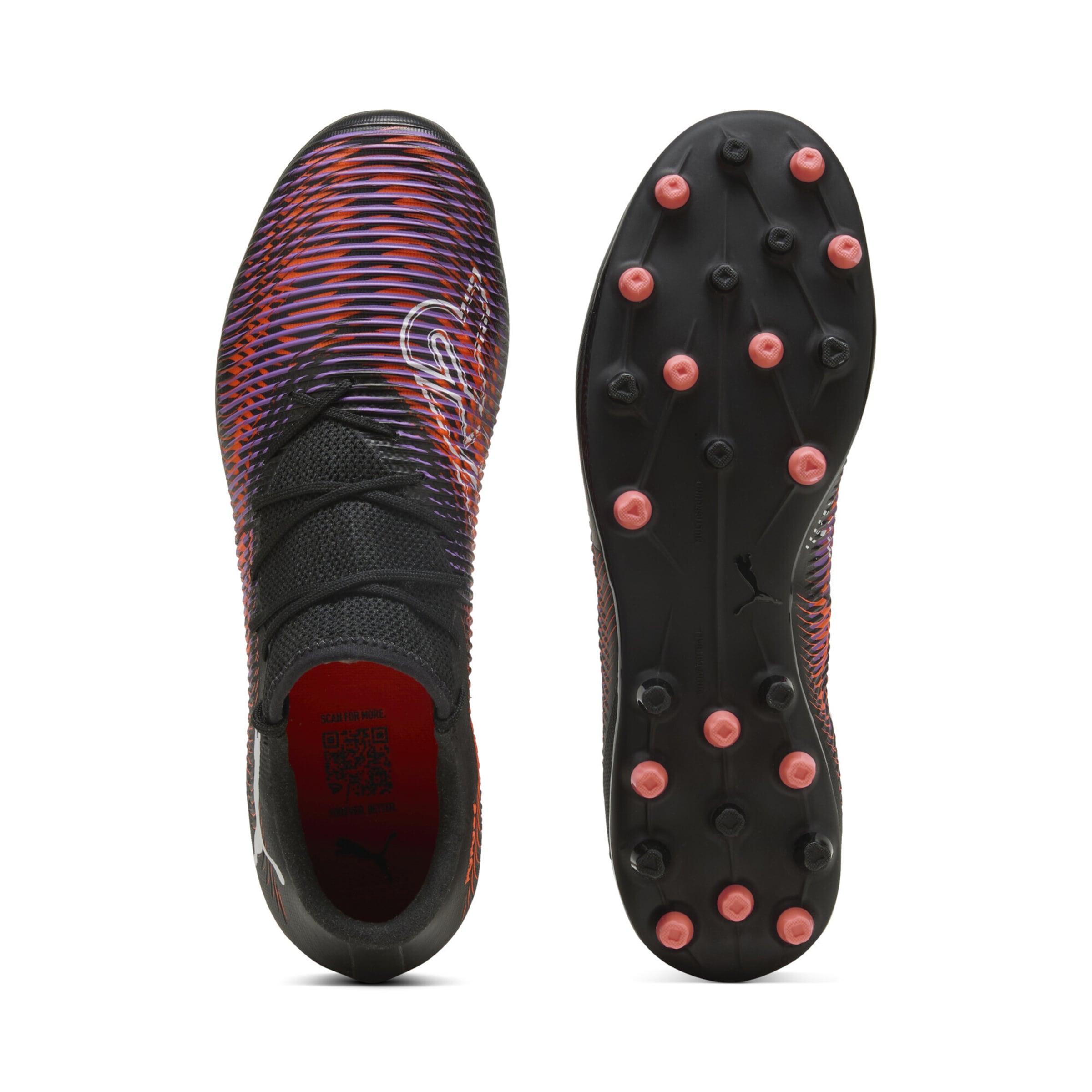 PUMA Voetbalschoen 'Future 8 Match' in Zwart