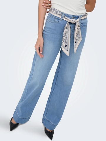 ONLY Wide leg Jeans 'ONLMadison' in Blauw