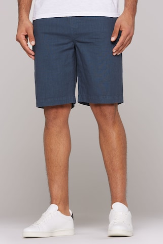 CMPD Regular Pants in Blue: front