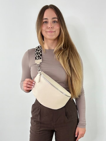 lePelou Gürteltasche 'SERENA large'‌‌‌‌‌‌‌ in Beige