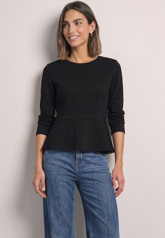 STREET ONE Shirt in Black