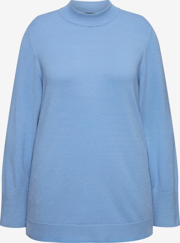Ulla Popken Pullover in Blau: Vorderseite
