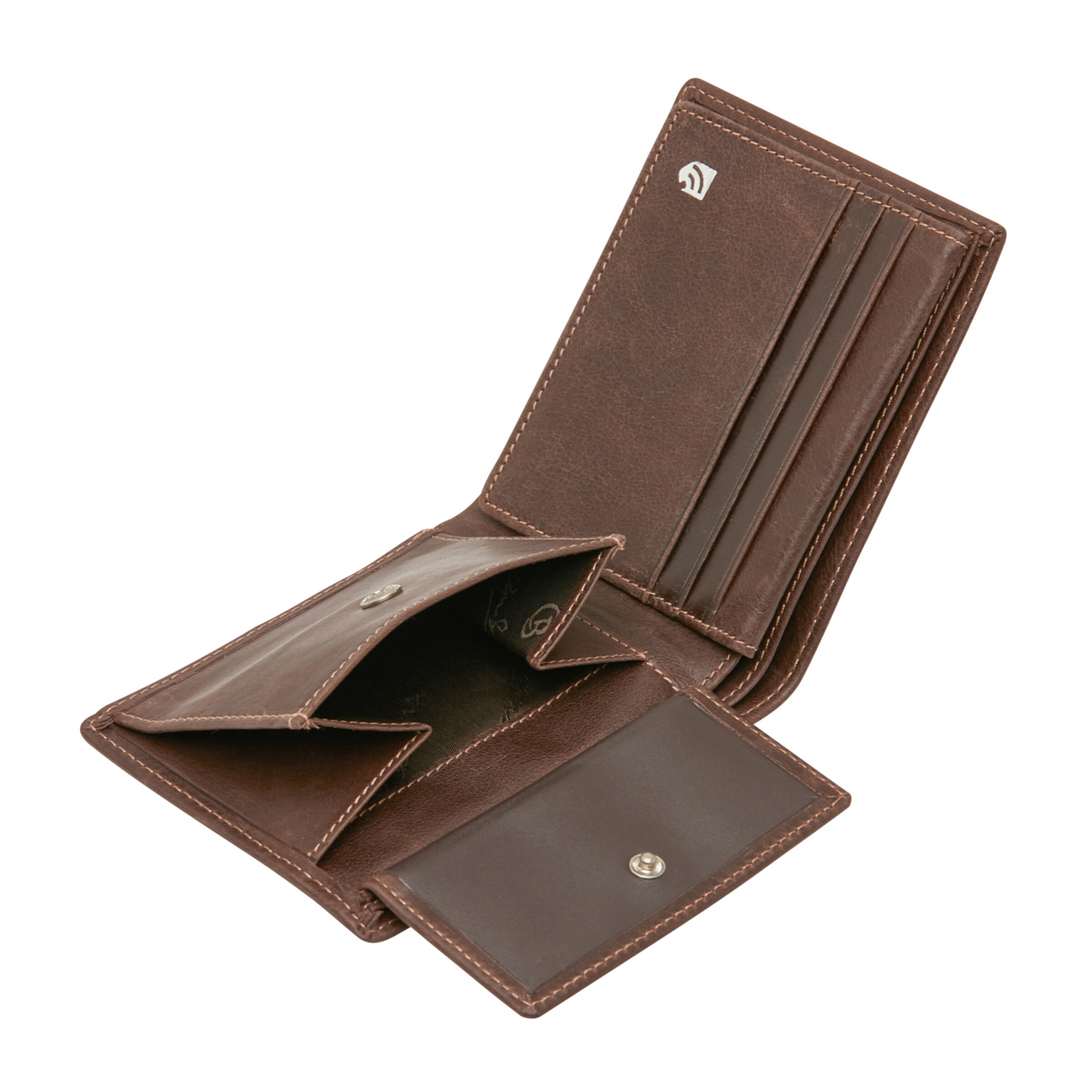 Portamonete 'Canyon' di Castelijn & Beerens in marrone