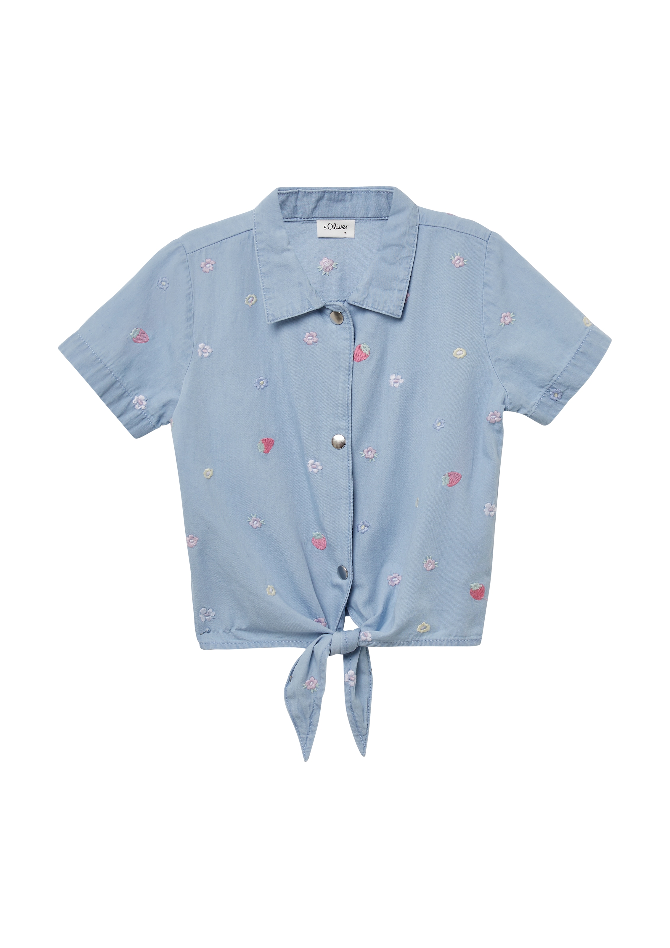 s.Oliver Μπλούζα σε μπλε: μπροστά