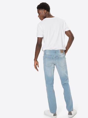 Coupe slim Jean 'Mr. Red' Denim Project en bleu