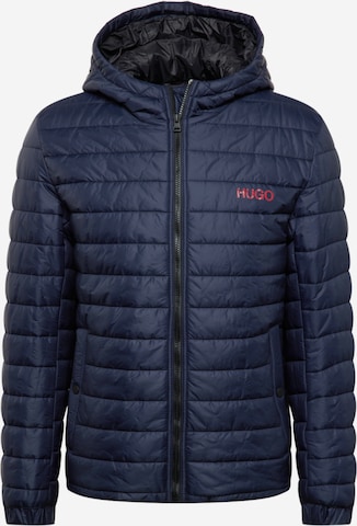 HUGO Red Between-Season Jacket 'Bene' in Blue: front