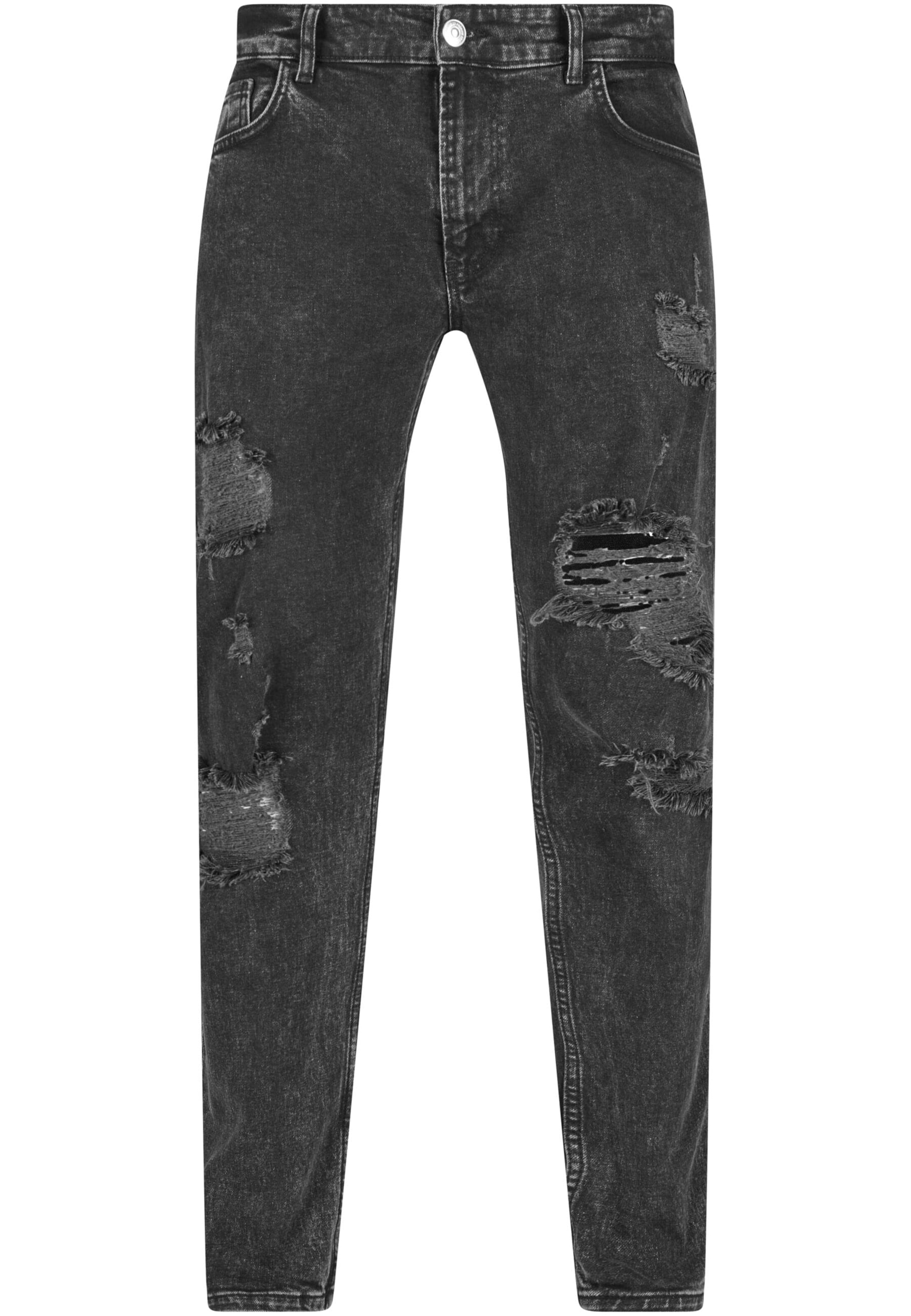 2Y Premium Regular Jeans in Grey: front