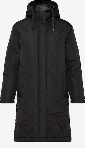 Giacca di mezza stagione ' OXBMMBELIS LONG JACKET ' di Oxmo in nero: frontale