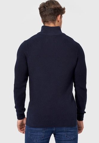 INDICODE JEANS Sweater 'Mayer' in Blue
