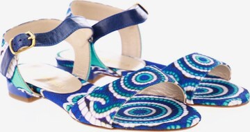 You KHANGA Sandals & High-Heeled Sandals in 36 in Blue: front