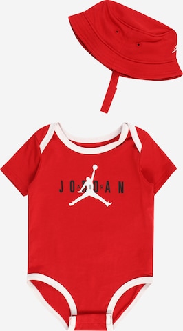 Set Jordan en rouge : devant