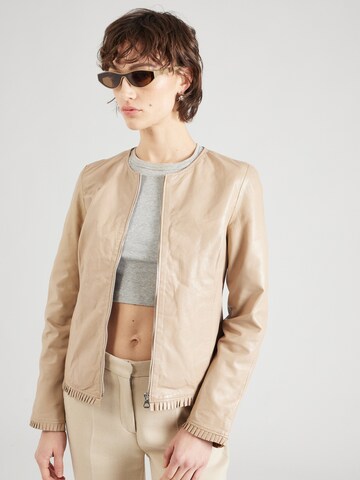 Gipsy by Mauritius Jacke 'Glenny' in Beige: Vorderseite