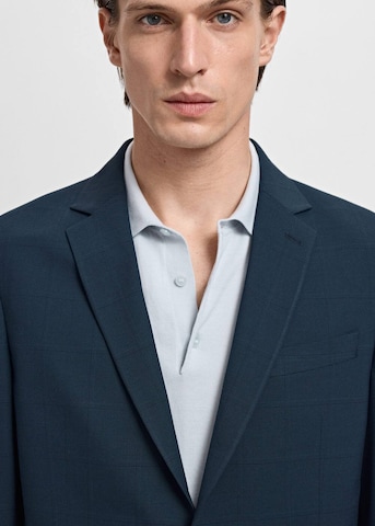 MANGO MAN Regular fit Suit Jacket 'Paris' in Blue